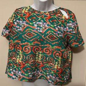 Cooper & Ella Short Sleeve Blouse